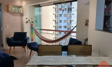 Apto 2 dormitórios mobiliado, 72m², 1 vaga coberta, à venda no jardim henriqueta - taboão da serra