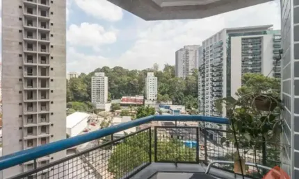 Apartamento a venda 98 m² 3 dormitórios, 1 suíte 2 vagas na  Vila Andrade- SP