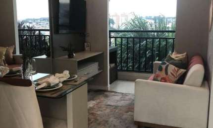 Apartamento 2 dormitórios com 43m² e vaga -  Jardim Três Irmãos