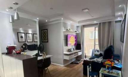 Apartamento com 2 dormitórios, 52 m², uma vaga,  à venda por R$ 255.000- Morro Grande - Cotia/SP