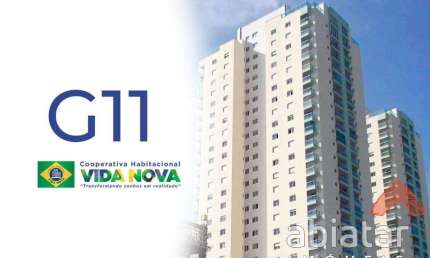 Cota Apartamento 3 Dormitórios (1 Suíte) - 135m² - Grupo 11 da Cooperativa Vida Nova