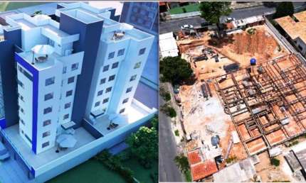 Apartamento com 2 quartos à venda na Rua Norte, 290, Santa Branca, Belo Horizonte por R$ 399.000