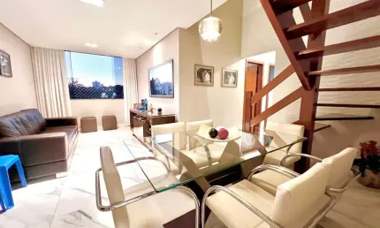 Cobertura com 3 quartos à venda na Rua Apucarana, 208, Ouro Preto, Belo Horizonte por R$ 890.000