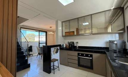 Cobertura com 3 quartos à venda na Rua Vereador Orlando Bonfim, 43, Planalto, Belo Horizonte por R$ 950.000