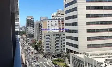 Conjunto comercial 38m² e 01 banheiro.  condomínio com portaria e recepção.  excelente localização, entre as ruas tutóia, manuel da nobrega