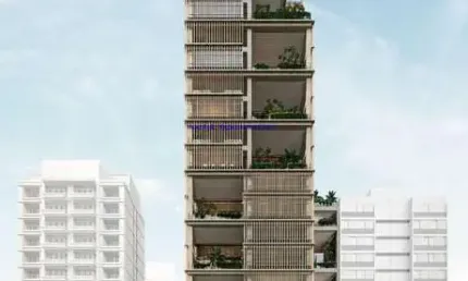 Apartamento 105m², 02 dormitórios (sendo suítes), 03 banheiros e 02 vagas de garagem; (fotos ilustrativas, entrega prevista para março/2026).