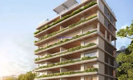 Apartamento  125m², 02 dormitórios (sendo suítes), 04 banheiros e 02 vagas de garagem; (fotos ilustrativas, entrega prevista para março/2025).