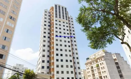 Conjunto comercial 30m², 01 sala, 01 banheiro e 01 vaga de garagem.   condomínio com segurança, portaria e recepção.  excelente localização