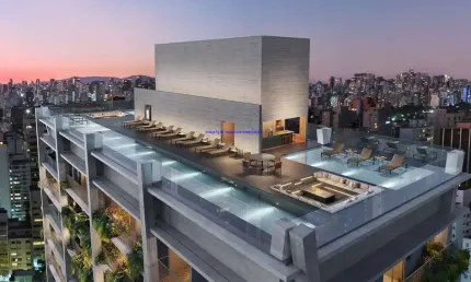 Apartamento DUPLEX 77m², 01 dormitório (sendo suíte), 02 banheiros e 01 vaga de garagem; (fotos ilustrativas, entrega prevista para Fevereiro/2027).