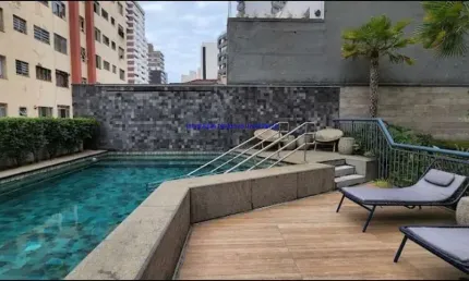Apartamento Studio 30m², 01 dormitório e 01 banheiro.  Condomínio com segurança, portaria, piscina, academia, salão de festas e playground.  Excelente