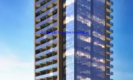 Conjunto comercial 131m², 01 banheiro e 01 vaga de garagem; (fotos ilustrativas).  Condomínio com portaria, recepção e segurança.  Excelente