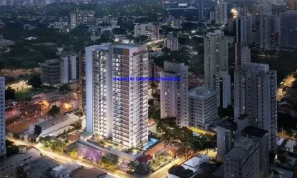 Apartamento  83m², 03 dormitórios, 02 banheiros e 01 vaga de garagem; (Fotos ilustrativas, entrega prevista julho/2024).  Condomínio com portaria