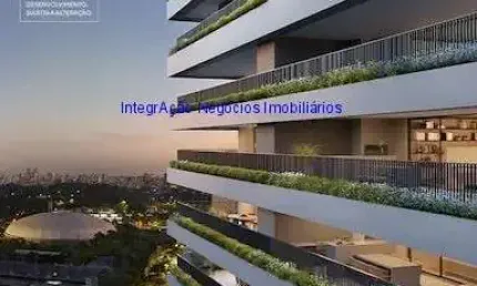 Apartamento 334m², 04 dormitórios (sendo suítes), 05 banheiros e 04 vagas na garagem; (fotos ilustrativas entrega prevista para novembro/2026).