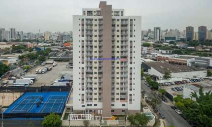 Apartamento 48m², 02 dormitórios, 01 banheiro e 01 vaga de garagem; Imóvel mobiliado.  Condomínio com Segurança, Portaria, Brinquedoteca,