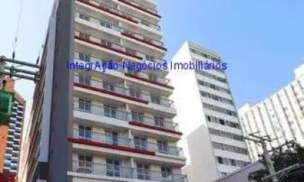 Apartamento  31m², 01 dormitório e 01 banheiro.  condomínio com portaria, segurança 24hrs, academia, jacuzzi, lavanderia coletiva, self service
