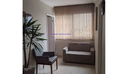 Conjunto comercial 87m², 02 salas, 02 banheiros e 02 vagas na garagem.   condomínio com recepção e segurança 24hrs.  excelente localização
