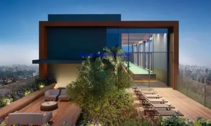 Apartamento 37.62m², 01 dormitório e 01 banheiro.   Condomínio com portaria 24hrs, piscina, children care, espaço gourmet, lavanderia coletiva.