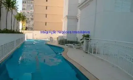 Apartamento 51m², 02 dormitórios, 01 banheiro e 01 vaga na garagem.  Condomínio com portaria, segurança 24hrs, piscina, salão de festa.