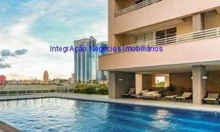 Apartamento 69m², 01 dormitório, 01 banheiros e 01 vaga na garagem.  Condomínio com portaria, segurança 24hrs, piscina, churrasqueira, espaço gourmet