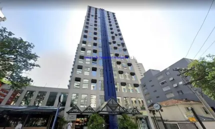 Conjunto comercial 56m², 01 sala, 01 banheiro e 01 vaga na garagem.  condomínio com recepção e segurança 24hrs.  excelente localização