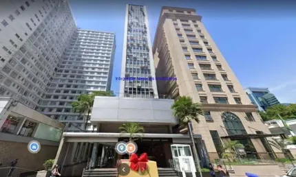 Conjunto comercial 125,90m² e 02 banheiros.    condomínio recepção e segurança 24hrs.   excelente localização á 5 andando para estação do metrô