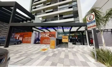 Apartamento 33m², 01 dormitório e 01 banheiro.   condomínio com portaria, salão de festa, academia, churrasqueira, espaço gourmet e lavanderia