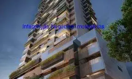 Apartamento 44m², 01 dormitório, 02 banheiros e 01 vaga na garagem.  Condomínio com portaria, segurança 24hrs, piscina e salão de festa.