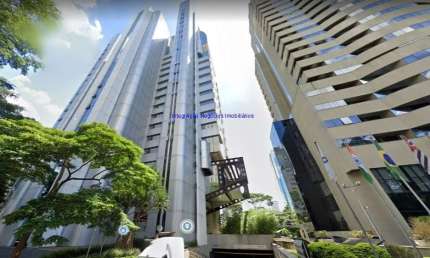 Conjunto Comercial 578m², 03 banheiros e 02 vagas na garagem.  Condomínio com recepção e segurança 24hrs.  Excelente localização.