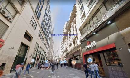 Loja 400m², 03 banheiros.   Excelente localização á 3 minutos andando para as estações do metrô Anhangabaú e República; Entre as Ruas Doutor Bráulio