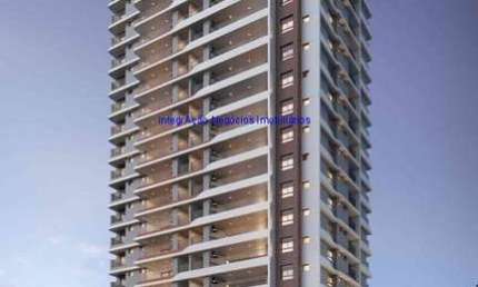 Apartamento 78m², 02 dormitórios (sendo suítes),  03 banheiros e 01 vaga de garagem; (Fotos Ilustrativas, Previsão de entrega para Agosto/2024).