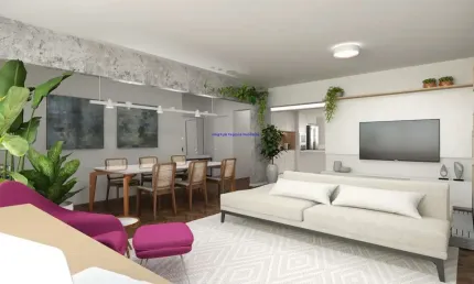 Apartamento 185.63m², 03 dormitório (sendo 01 suíte), 03 banheiros e 01 vaga na garagem.  condomínio com portaria e segurança 24hrs.