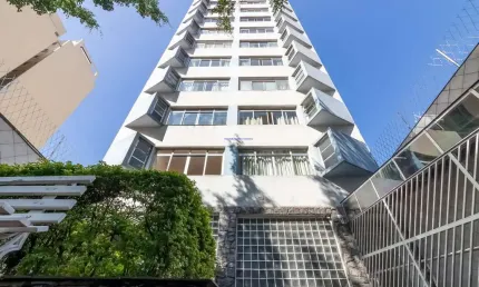 Apartamento 48,21m², 01 dormitório e 01 banheiro.  condomínio com portaria e segurança.  excelente localização.