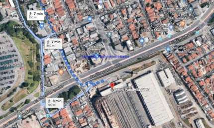 Terreno de 192 m² para construção,  localizado na rua Salvador Risoleu no Butantã, mesma rua em que se localiza a Subprefeitura do Butantã.