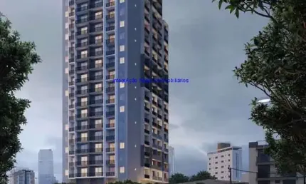 Apartamento studio 25m², 01 dormitório e 01 banheiro; (fotos ilustrativas, entrega prevista para setembro/2024).  condomínio com portaria, segurança