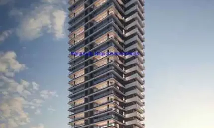 Apartamento Studio 24m², 01 dormitório e 01 banheiro; (Fotos ilustrativas, entrega prevista para março 2025).  Condomínio com portaria, segurança