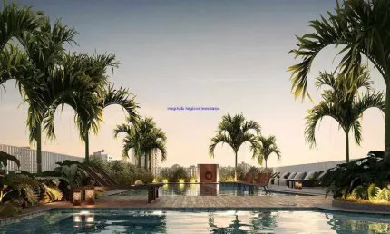 Apartamento studio 25m², 01 dormitório e 01 banheiro; (fotos ilustrativas, entrega prevista para janeiro/2027).  condomínio com portaria, segurança