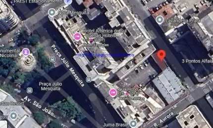 Terreno 767m².  excelente localização, á 7 minutos andando para a estação do metrô republica; entre as ruas vitoria,  aurora e praça júlio mesquita.