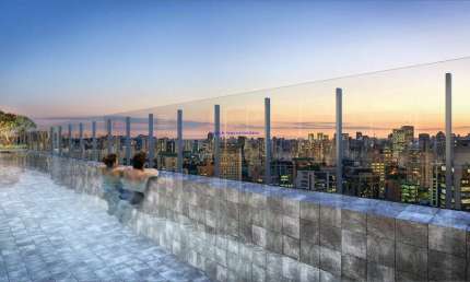 Apartamento 114,60m², 02 dormitórios (sendo suítes),  03 banheiros e 02 vagas de garagem. (Fotos ilustrativas, entrega prevista para Janeiro/2025).