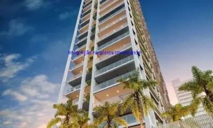 Apartamento 105m², 02 dormitórios (sendo suítes), 03 banheiros e 02 vagas na garagem; (Fotos ilustrativas).  Condomínio com portaria, segurança