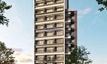 Apartamento Studio Garden 57m², 01 dormitório e 01 banheiro; (fotos Ilustrativas).  Condomínio com portaria, piscina,  fitness, espaço gourmet