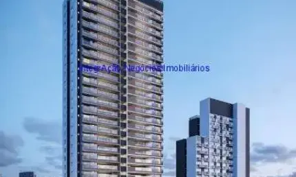 Apartamento studio 23,73m², 01 dormitório e 01 banheiro; (fotos ilustrativas)  condomínio com portaria, segurança, piscina, academia e salão de festas