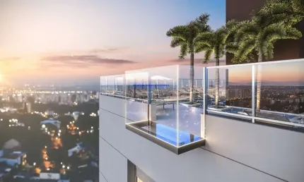 Apartamento 131m², 03 dormitórios (sendo suítes), 04 banheiros e 02 vagas na garagem; (Fotos ilustrativas).  Condomínio com portaria, segurança