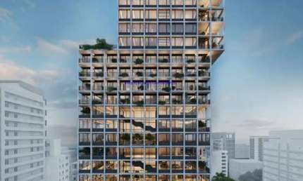 Apartamento  53,99m², 01 dormitório, 01 banheiro e 01 vaga de garagem; (Fotos ilustrativas, entrega prevista para Dezembro/2027).  Condomínio