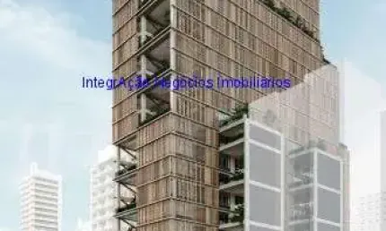 Apartamento 54m², 01 dormitório, 01 banheiro e 01 vaga de garagem; (fotos ilustrativas).  condomínio com portaria, segurança, academia