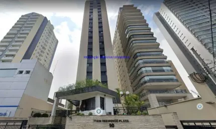 Apartamento 50m², 01 dormitório, 01 banheiro e 01 vaga na garagem.  Condomínio com portaria 24hrs, piscina, salão de festa, churrasqueira e playground