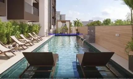 Apartamento studio 24m², 01 dormitório e 01 banheiro; (fotos ilustrativas, entrega prevista para abril/2025).  condomínio com portaria , segurança,