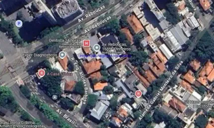 Terreno 1.064m².  excelente localização, á 7 minutos andando para a estação do metrô oscar freire; entre as ruas engenheiro alcides barbosa