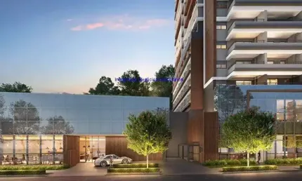 Apartamento 45m², 01 dormitório e 01 banheiro; (Fotos ilustrativas).  Condomínio com portaria, segurança, academia, salão de festas e piscina.