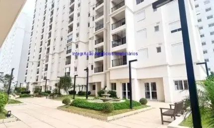 Apartamento mobiliado 55m², 02 dormitórios (sendo 01 suíte), 02 banheiros e 01 vaga na garagem.  condomínio com portaria, segurança, piscina, academia