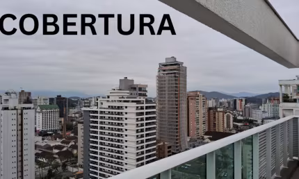 COBERTURA  NO  CENTRO  DE  JOINVILLE SUITE MAIS DOIS DORMITÓRIOS